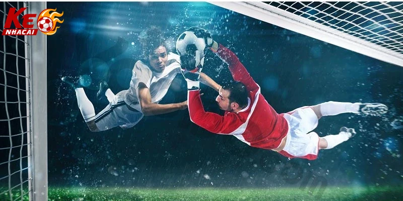 Người chơi trải nghiệm đặt cược kèo tổng số bàn thắng trên smartphone